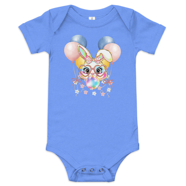 Party Bunny Infant One Piece in Blue