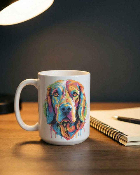 Patches Dog Portrait — Mug / Ornament
