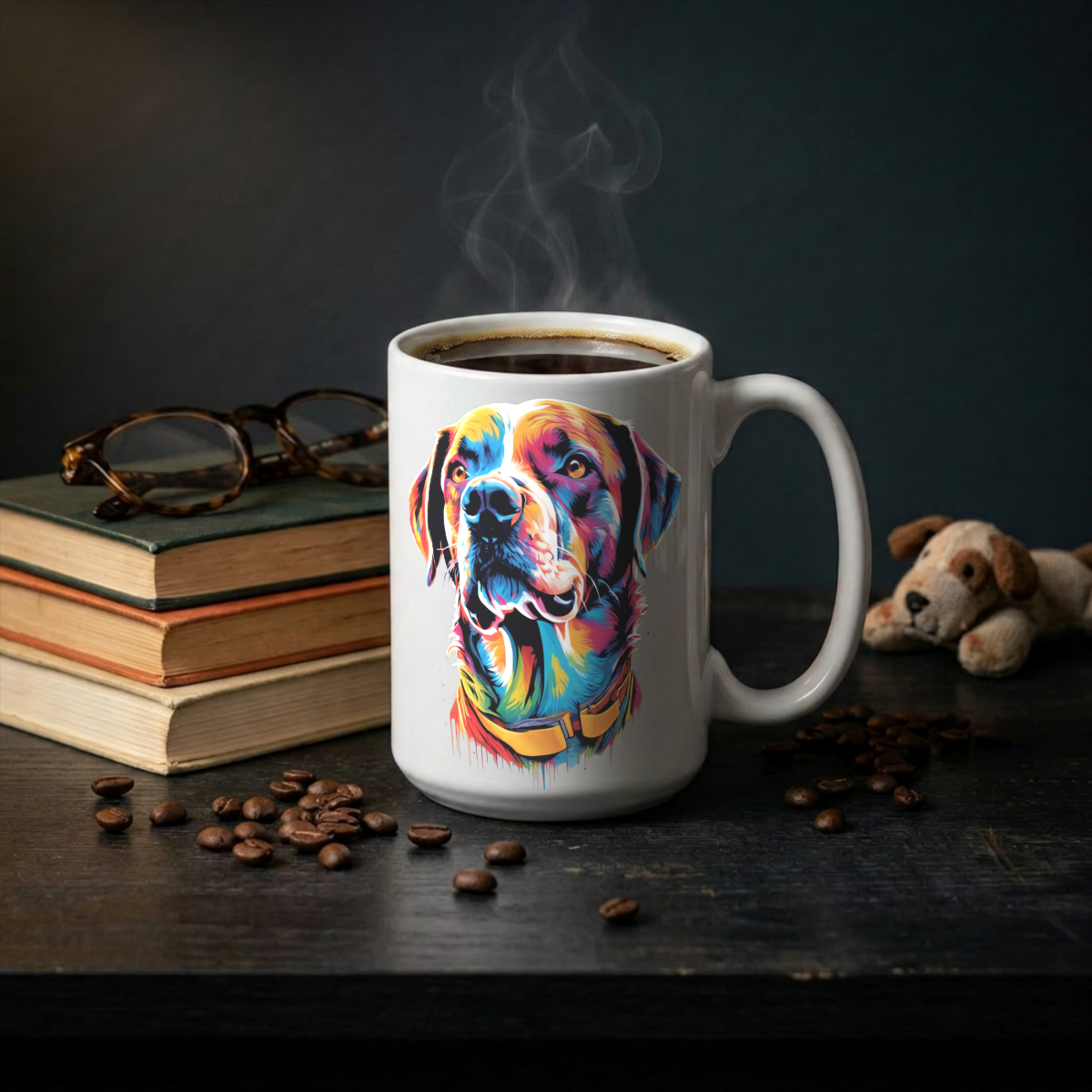 Pepper Dog Portrait — Mug / Ornament