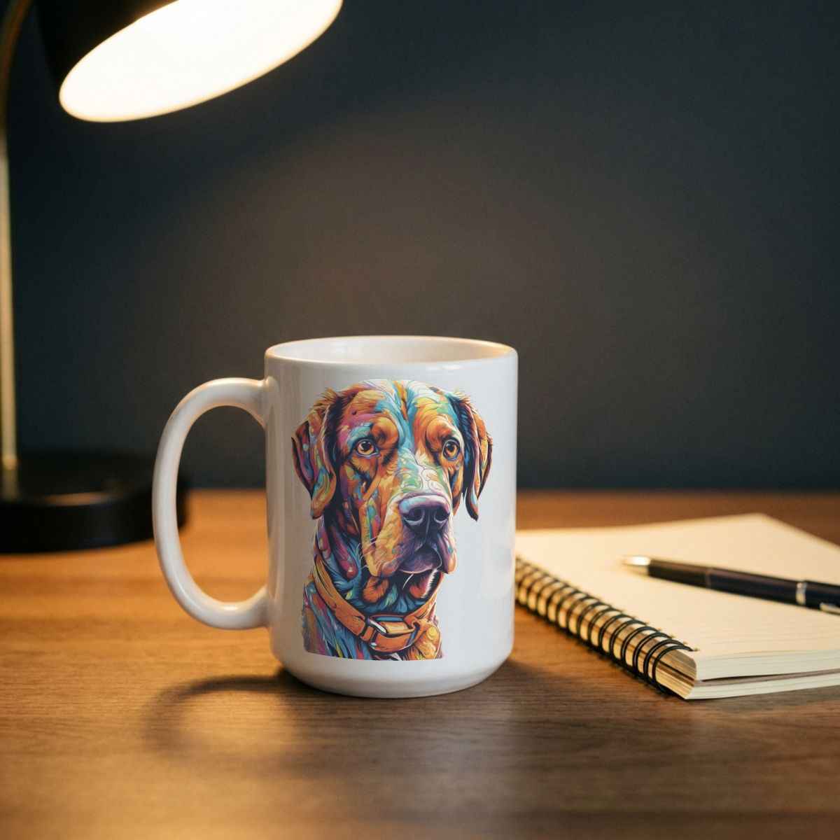 Pretzel Dog Portrait — Mug / Ornament