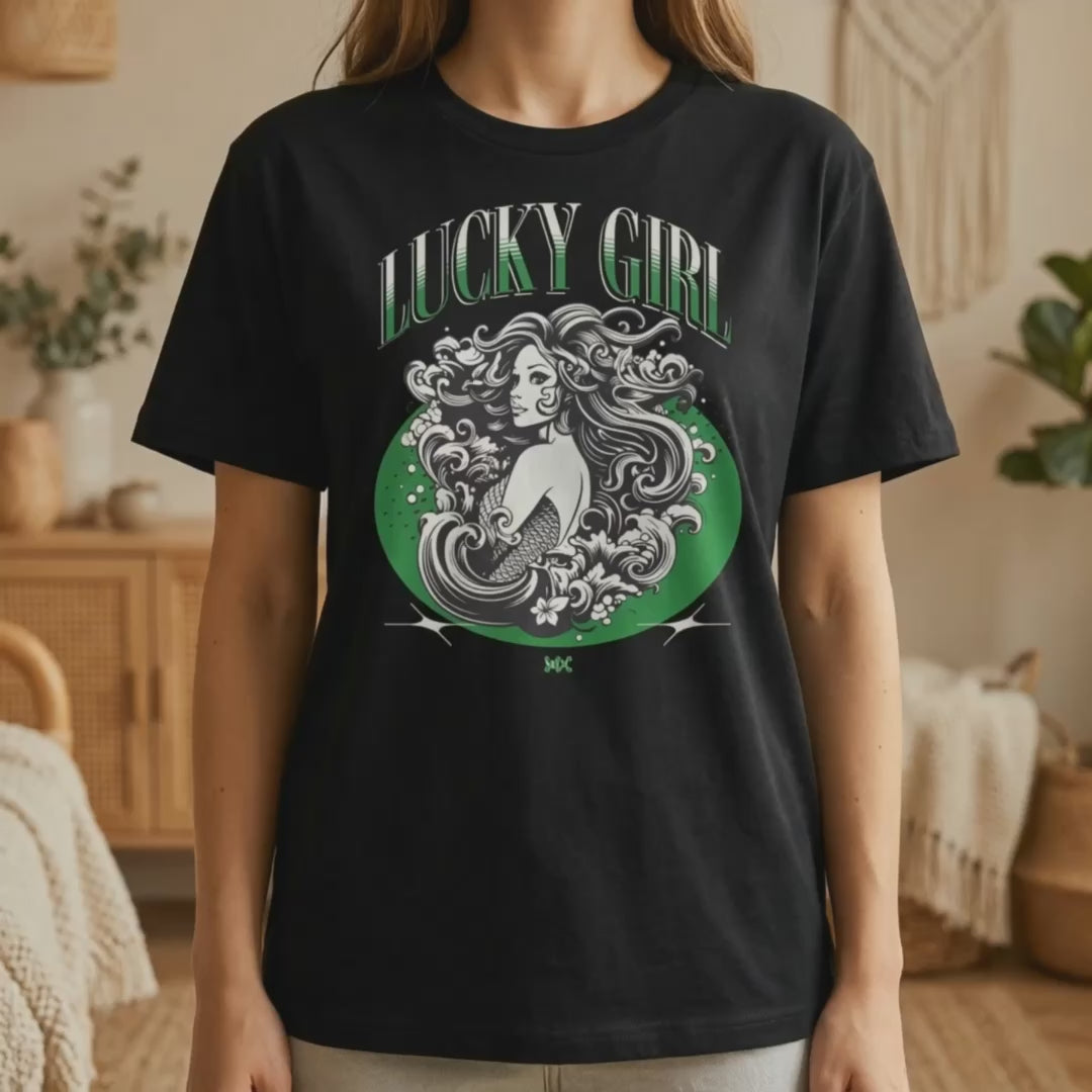 Lucky Girl Organic Cotton Tee