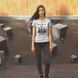 Black Rabbit T-Shirt, Black Hare's Blessing - Mystical aesthetic - Gothic Design from Store & Peace