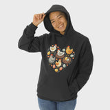 Chicken & Egg Farm Country Hoodie - Chicken Mom Gift - Store & Peace