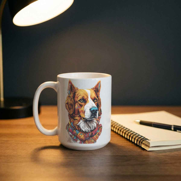 Rascal Dog Portrait — Mug / Ornament