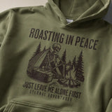 Roasting in Peace Skeleton Hoodie - My Lucky Tee 