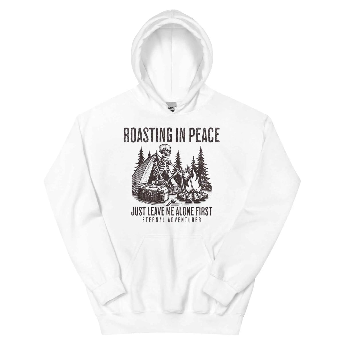Roasting in Peace Skeleton Hoodie S