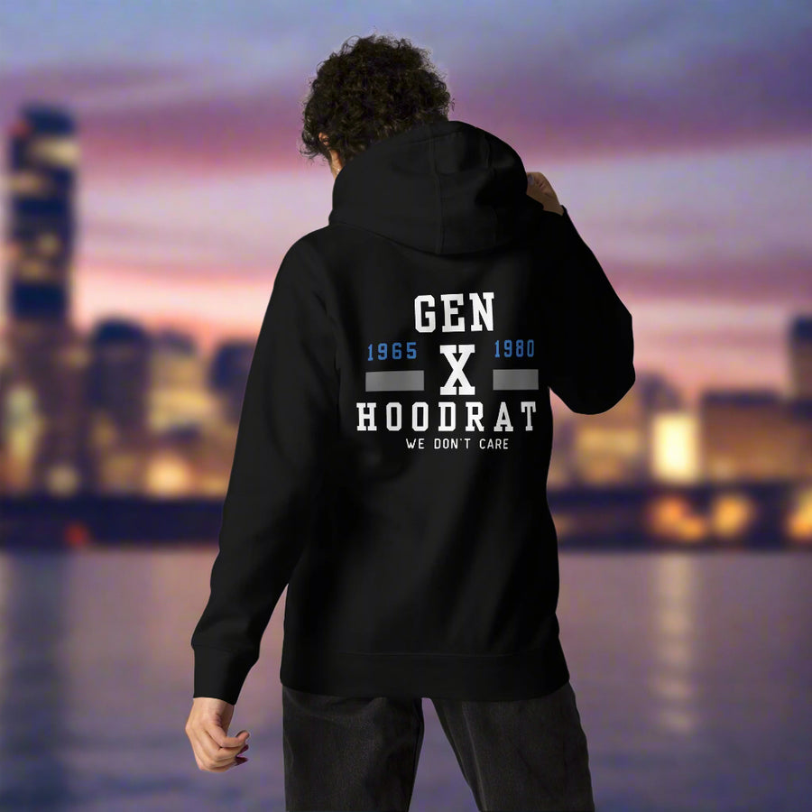 Black Gen X  Hood Rat Premium Hoodie
