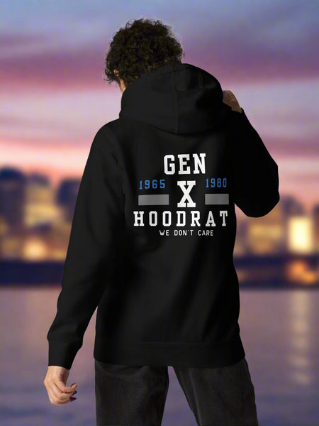 Black Gen X  Hood Rat Premium Hoodie