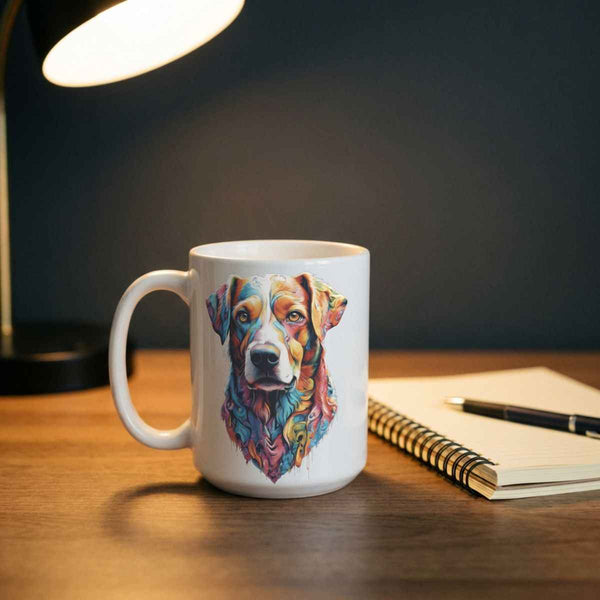 Waffles Dog Portrait — Mug / Ornament
