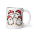 Kawaii Mushroom Cats Mug – Glossy Ceramic Coffee Cup (11oz, 15oz, 20oz) 