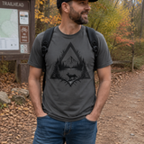 Lifestyle image of man at a campsite