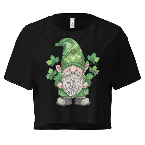 Lucky Gnome Crop Tee XS