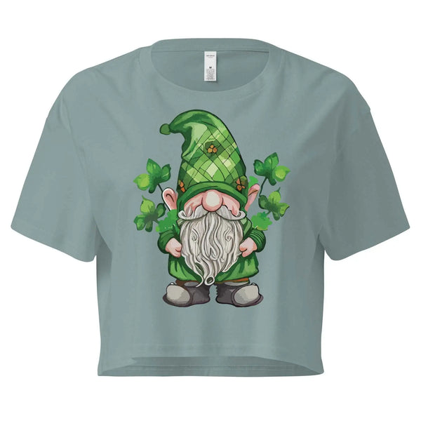 Lucky Gnome Crop Tee XS