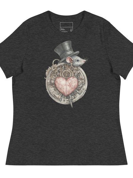 Ticking Heart Relaxed Fit Tee