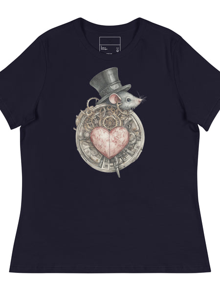 Ticking Heart Relaxed Fit Tee