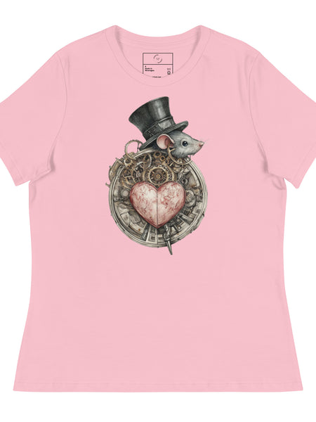 Ticking Heart Relaxed Fit Tee