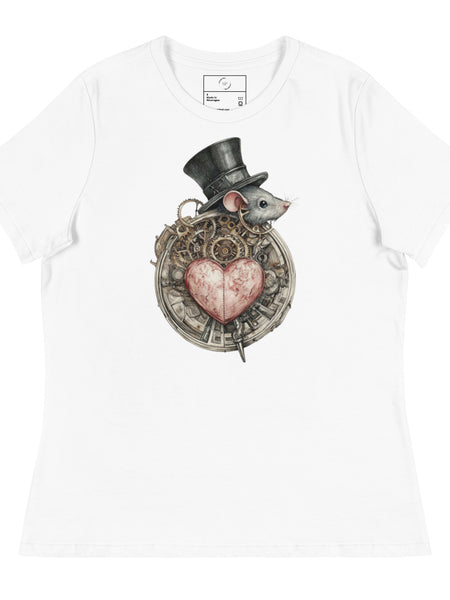 Ticking Heart Relaxed Fit Tee